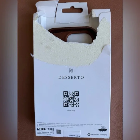 OtterBox Apple iPhone 16 pro Cactus Leather Symmetry Case w/ MagSafe - brown - Picture 4 of 4